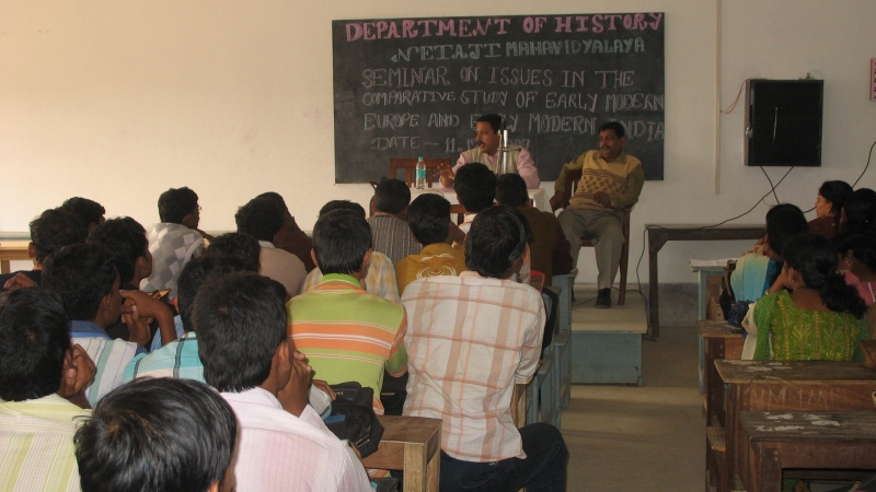 Seminar by Guest Lecturer, Prof. Chandan Basu, NSOU, 11.12.2009